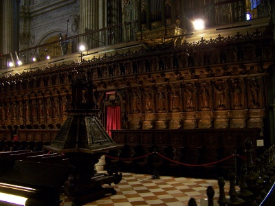 Coro actual del Templo