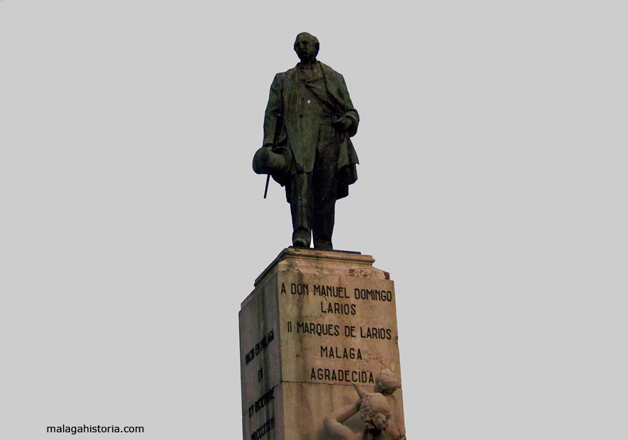 Don Manuel Domingo Larios, Marqués de Larios.