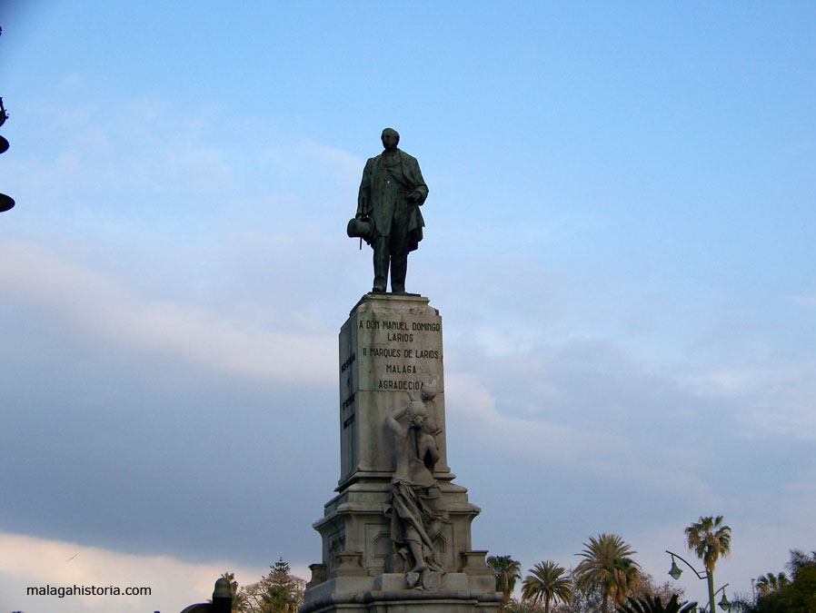 Don Manuel Domingo Larios, Marqués de Larios.