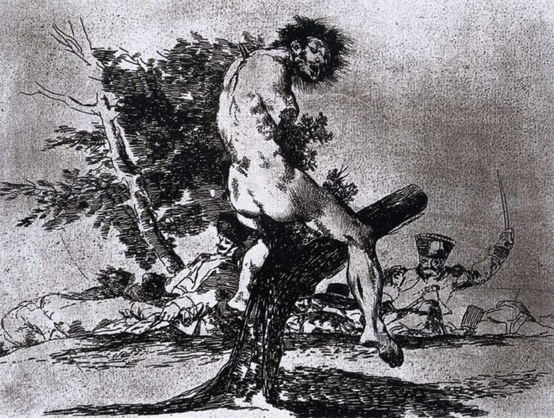 Los desastres de la guerra de Goya