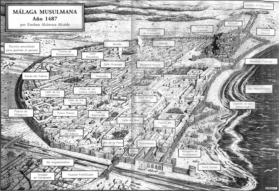 Málaga en 1487