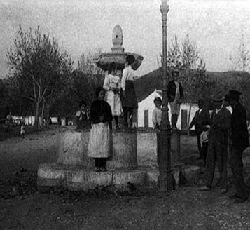 Fuente de capuchinos, año 1901