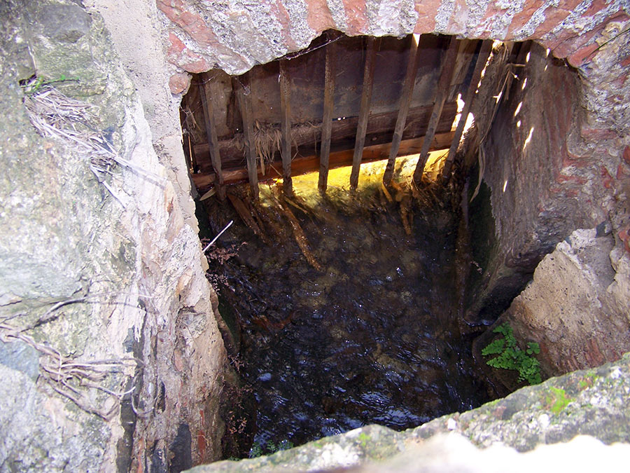 primer sector del acueducto a pie de presa