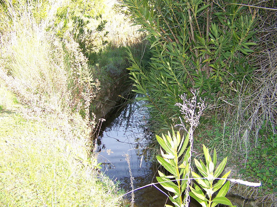 Acueducto al aire libre