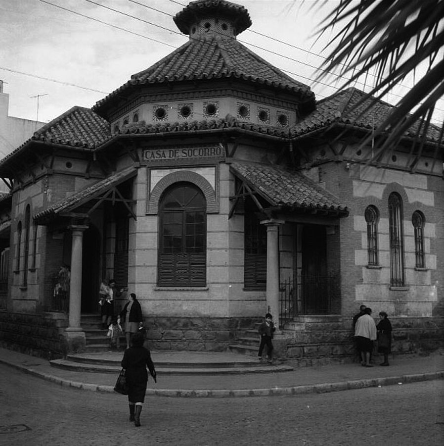 Casa de Socorro del año 1918. Distrito Centro de Málaga.