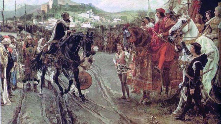 Boabdil entrega las llaves de Granada Boabdil entrega las llaves de Granada