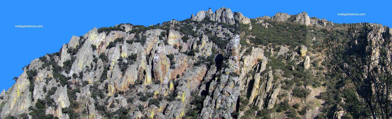Estratos de Cuarcitas en el Desfiladero de Despeñaperros en Sierra Morena Estratos de Cuarcitas en el Desfiladero de Despeñaperros en Sierra Morena